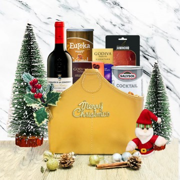 SH2402  西班牙紅酒聖誕美食禮籃