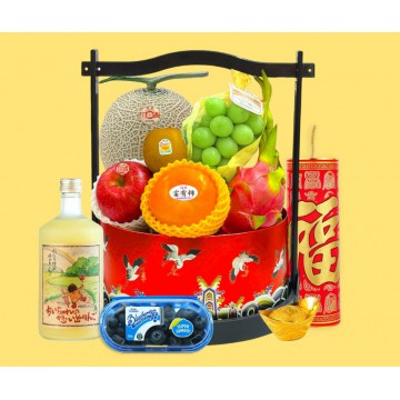 SHNY3012H  蛇年行大運水果籃