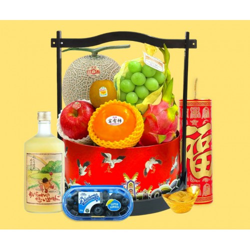 SHNY3012H 蛇年行大運水果籃 SHNY3012H 蛇年行大運水果籃