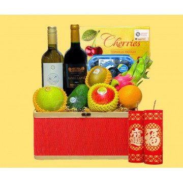 SHNY3015H  好運連連水果籃